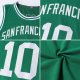 Men's Custom Kelly Green Black-Old Gold Authentic Throwback Basketball Jersey